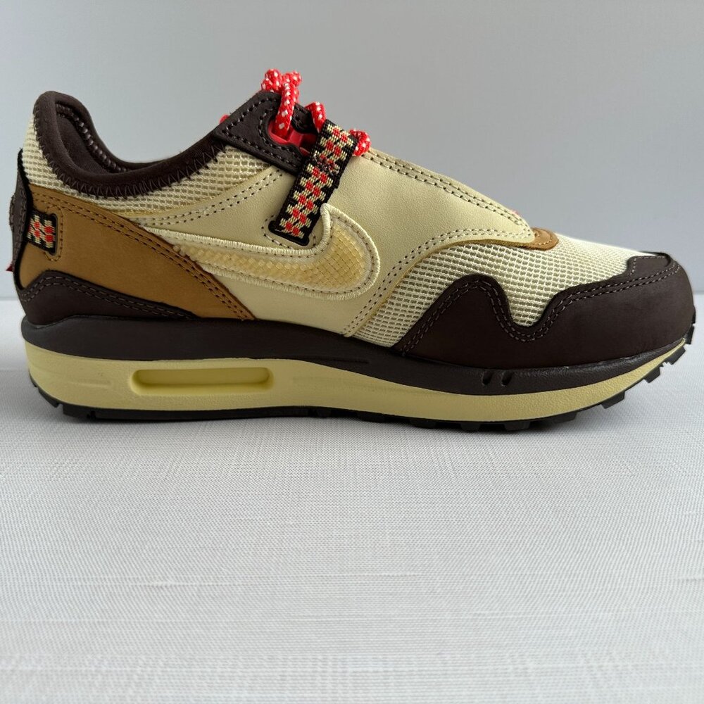 Nike Air Max 1 Travis Scott Cactus Jack Baroque Brown US Mens 5.5, Womens Size 7 - Picture 2 of 16